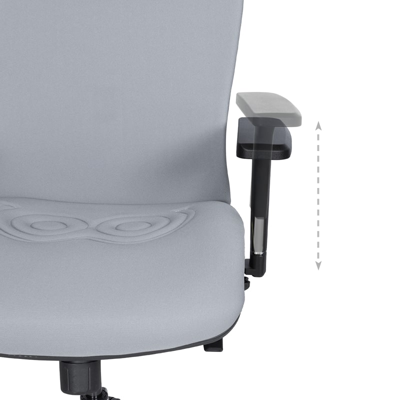 Ергономичен офис стол Carmen COTIA сив